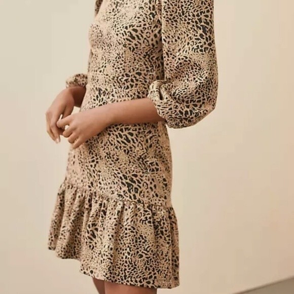 Maeve Knit Cutout Back Lined Mini Dress - Picture 3 of 11